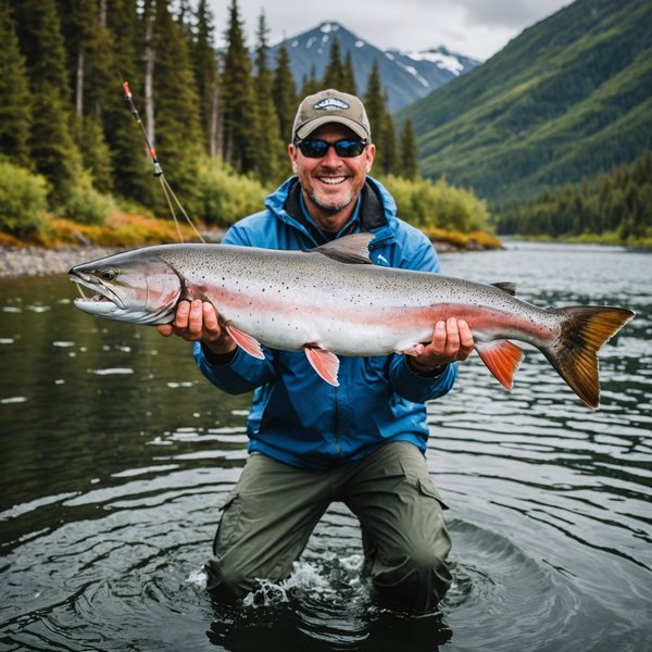 Où trouver les meilleures expériences de pêche au saumon en Alaska?